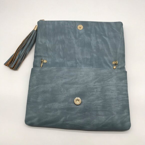 Eam Forever Blue Foldable Convertible Clutch - Picture 10 of 12